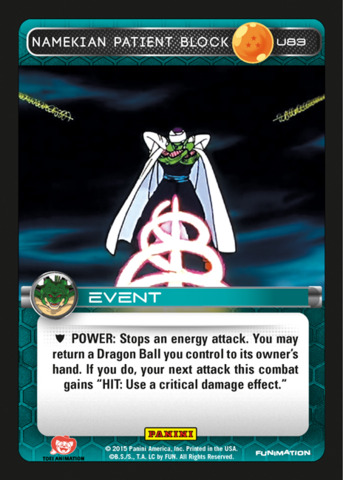 Namekian Patient Block (FOIL)